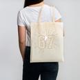 Baseball 67 Six Seven Meme Number Canvas Tote Bag