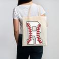 Baseball Alphabet Monogram Initial Letter R Canvas Tote Bag
