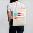 Baseball American Flag Patriotic USA Pride Canvas Tote Bag Baseball American Flag Patriotic USA Pride Canvas Tote Bag