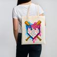 Baseball Boys Ice Cream Drip Baseball Canvas Tote Bag Baseball Boys Ice Cream Drip Baseball Canvas Tote Bag