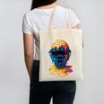 Baseball Catcher Mask Ice Cream Dripping Baseball Fan Boys Canvas Tote Bag