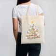 Baseball Christmas Tree Light Xmas Baseball Boys Kids Canvas Tote Bag