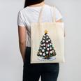 Baseball Christmas Tree Men Boys Youth Santa Sports Canvas Tote Bag