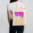 Baseball Drip Bat Boys Ice Cream American Flag 4th Of July Canvas Tote Bag Baseball Drip Bat Boys Ice Cream American Flag 4th Of July Canvas Tote Bag