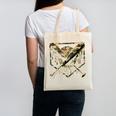 Baseball Drip Ice Cream Camo Home Plate Bats Sports Game Day Canvas Tote Bag