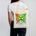 Baseball Drip Ice Cream St Patricks Day Shamrock Lucky Canvas Tote Bag Baseball Drip Ice Cream St Patricks Day Shamrock Lucky Canvas Tote Bag