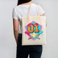 Baseball Drip Jersey Number 1 For Players & 1th Birthday Canvas Tote Bag Baseball Drip Jersey Number 1 For Players & 1th Birthday Canvas Tote Bag