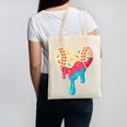 Baseball Drip Melting Ice Cream Baseball Heart Boys Girls Canvas Tote Bag Baseball Drip Melting Ice Cream Baseball Heart Boys Girls Canvas Tote Bag