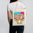 Baseball Drip Number 67 Ice Cream Home Plate Drip Canvas Tote Bag