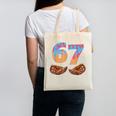 Baseball Drip Number 67 Player Six Seven Meme Canvas Tote Bag Baseball Drip Number 67 Player Six Seven Meme Canvas Tote Bag