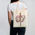 Baseball Drip Number 67 Sports Player Six Seven Meme Fan Canvas Tote Bag Baseball Drip Number 67 Sports Player Six Seven Meme Fan Canvas Tote Bag