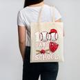 Baseball Happy 100 Days Of School Boy Girl Kid Teacher Canvas Tote Bag Baseball Happy 100 Days Of School Boy Girl Kid Teacher Canvas Tote Bag