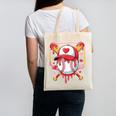 Baseball Heart Valentines Day Baseball Ice Cream Drip Boys Canvas Tote Bag