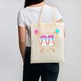 Baseball Ice Cream Drip Number 22 Player 22nd Birthday Canvas Tote Bag Baseball Ice Cream Drip Number 22 Player 22nd Birthday Canvas Tote Bag