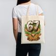 Baseball Ice Cream Drip Number 67 Playground Player 67th Canvas Tote Bag Baseball Ice Cream Drip Number 67 Playground Player 67th Canvas Tote Bag