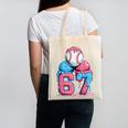Baseball Ice Cream Drip Six Seven Gen Alpha Meme 67 Canvas Tote Bag