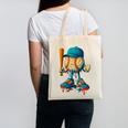Baseball Lifestyle Youth Baseball Drip Icecream Canvas Tote Bag Baseball Lifestyle Youth Baseball Drip Icecream Canvas Tote Bag