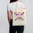 Baseball Mardi Gras Carnival Party Mask Ice Cream Drip Boys Canvas Tote Bag