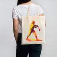 Baseball Player Canvas Tote Bag Baseball Player Canvas Tote Bag