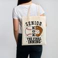 Baseball Senior Mom 2026 The Final Inning Canvas Tote Bag Baseball Senior Mom 2026 The Final Inning Canvas Tote Bag