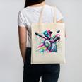 Baseball Skeleton Ice Cream Drip Baseball Boys Youth Canvas Tote Bag