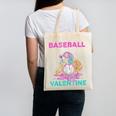 Baseball Is My Valentine Ice Cream Drip Crossed Bats Sport Canvas Tote Bag Baseball Is My Valentine Ice Cream Drip Crossed Bats Sport Canvas Tote Bag