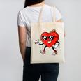 Boy Valentines Day Heart Love Baseball Boys Men Kids Canvas Tote Bag