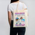 Bruh It's My 8th Birthday Baseball Ice Cream Drip 8 Year Old Canvas Tote Bag
