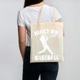 Built By Baseball Baseball For Men Women Boys Players Canvas Tote Bag Built By Baseball Baseball For Men Women Boys Players Canvas Tote Bag