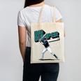 Cal Raleigh Seattle MLB Baseball Players MLBCRA205M Canvas Tote Bag