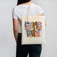 Checkered Leopard Game Day Baseball Men Women Kids Canvas Tote Bag Checkered Leopard Game Day Baseball Men Women Kids Canvas Tote Bag