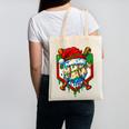 Christmas Baseball Ice Cream Drip Santa Baseball Player Kids Canvas Tote Bag Christmas Baseball Ice Cream Drip Santa Baseball Player Kids Canvas Tote Bag