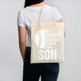 Cute Favorite Baseball Player Is My Son Women Men Canvas Tote Bag Cute Favorite Baseball Player Is My Son Women Men Canvas Tote Bag