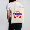 Dada Rookie Of Year 1st Birthday Baseball Theme Matching Canvas Tote Bag Dada Rookie Of Year 1st Birthday Baseball Theme Matching Canvas Tote Bag