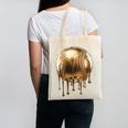 Dripping Gold Drip Baseball Game Day Player Coach Baller Canvas Tote Bag Dripping Gold Drip Baseball Game Day Player Coach Baller Canvas Tote Bag