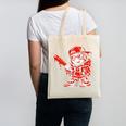 Drippy Baseball Mascot Valentine Heart Glasses Cartoon Canvas Tote Bag Drippy Baseball Mascot Valentine Heart Glasses Cartoon Canvas Tote Bag