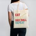 Eat Sleep Baseball Repeat Bat Ball Player Fan Canvas Tote Bag Eat Sleep Baseball Repeat Bat Ball Player Fan Canvas Tote Bag