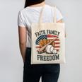 Faith Family Freedom Patriotic Christian Baseball Game Day Canvas Tote Bag Faith Family Freedom Patriotic Christian Baseball Game Day Canvas Tote Bag