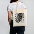 Game Day Baseball Retro Checkered Baseball Canvas Tote Bag