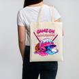 Game Kindergarten Baseball Ice Cream Drip On Back To School Canvas Tote Bag