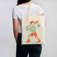 Halloween Baseball Skeleton Ice Cream Drip Baseball Boys Kid Canvas Tote Bag