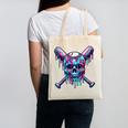 Halloween Baseball Skull Drip Baseball Lifestyle Boy Men Canvas Tote Bag Halloween Baseball Skull Drip Baseball Lifestyle Boy Men Canvas Tote Bag