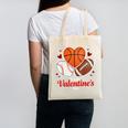 Happy Valentine’s Basketball Football Valentine Baseball Canvas Tote Bag Happy Valentine’s Basketball Football Valentine Baseball Canvas Tote Bag