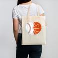 Heart 67 Meme Baseball Basketball Pocket Valentine's Day Tee Canvas Tote Bag