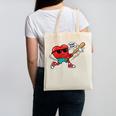 Heart Valentines Day Baseball Men Boys Kids Teens Canvas Tote Bag