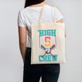 Hi 5 Birthday Party Decorations For Boy Baseball Drip 5th Canvas Tote Bag Hi 5 Birthday Party Decorations For Boy Baseball Drip 5th Canvas Tote Bag