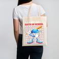 I Hit 100 Days Of School Baseball Player Kids Boys Son Canvas Tote Bag