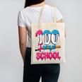 HUGvyn 100 Days Of School Baseball Ice Cream Teacher Student Canvas Tote Bag HUGvyn 100 Days Of School Baseball Ice Cream Teacher Student Canvas Tote Bag