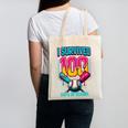 HUGvyn I Survived 100 Days Baseball Teacher Ice Cream Drip Canvas Tote Bag