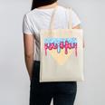 Ice Cream Baseball Cone Dripping Sprinkles Kids Boys Summer Premium Tri-Blend Canvas Tote Bag Ice Cream Baseball Cone Dripping Sprinkles Kids Boys Summer Premium Tri-Blend Canvas Tote Bag